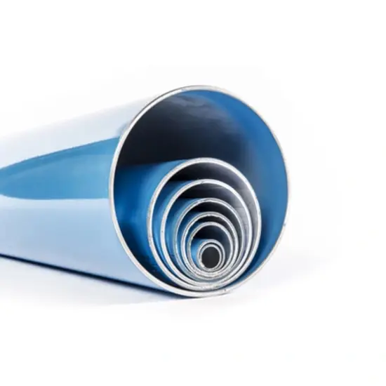 Aluminium buizen (blauw)